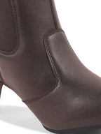 Women Brown Casual Boots