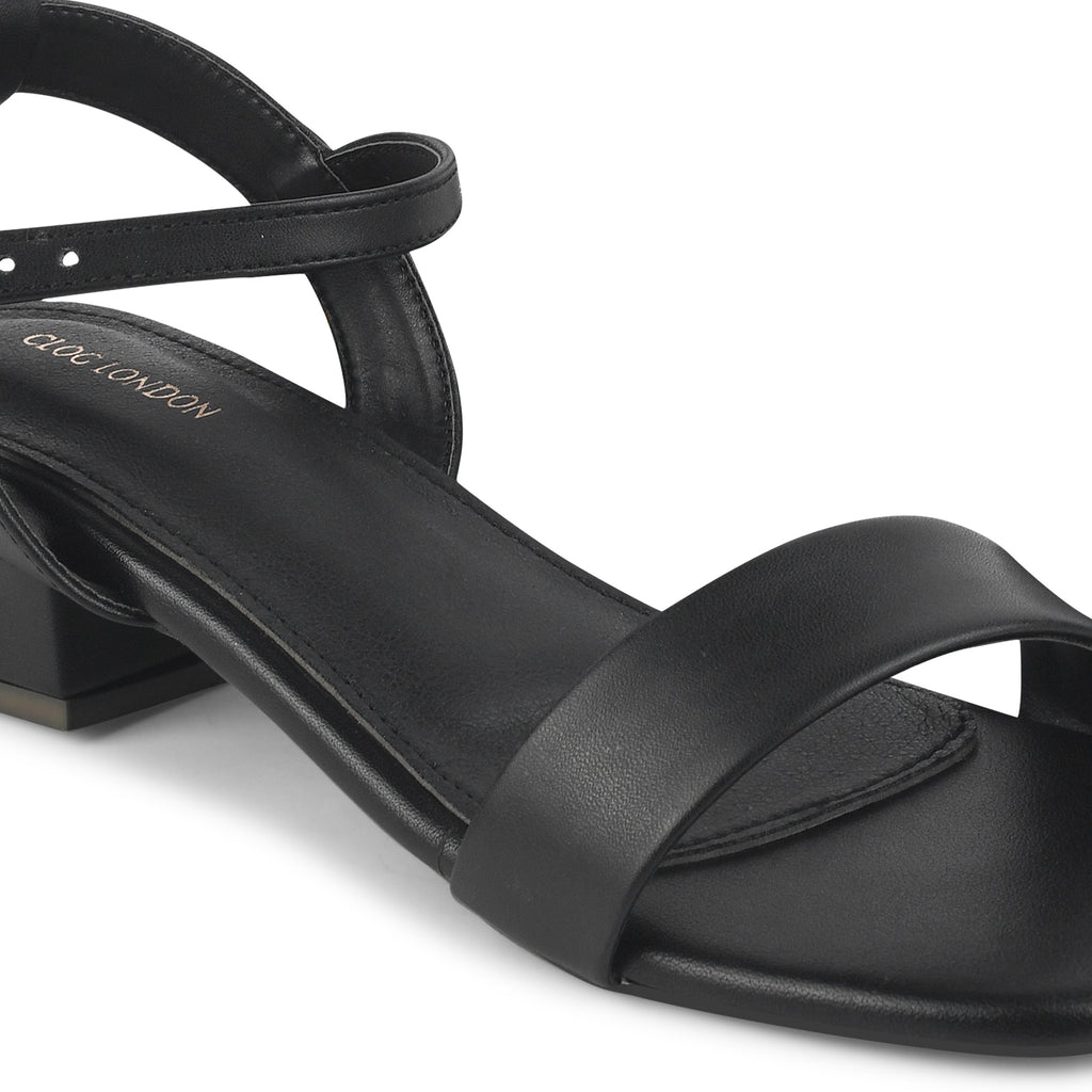 Womens Toe Block Sandals Heels