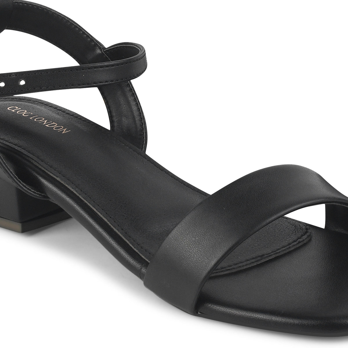 Womens Toe Block Sandals Heels