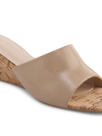 Women Black Wedges Sandals