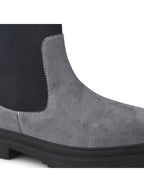 Women Black Block Heeled Boots