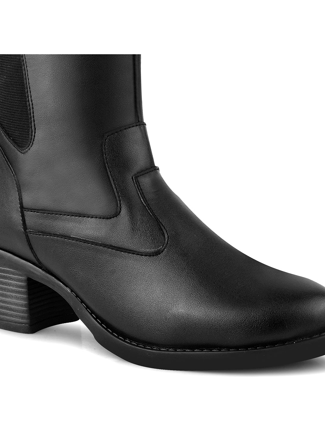 Women Black Stylish Long Boots