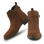 Women Navy Casual Boots