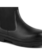 Women Black Block Heeled Boots