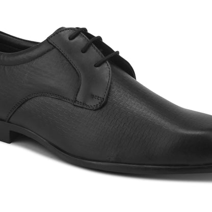 Men’s Modern Black Derby Shoes