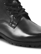 Leather High Ankle Boots for Men's