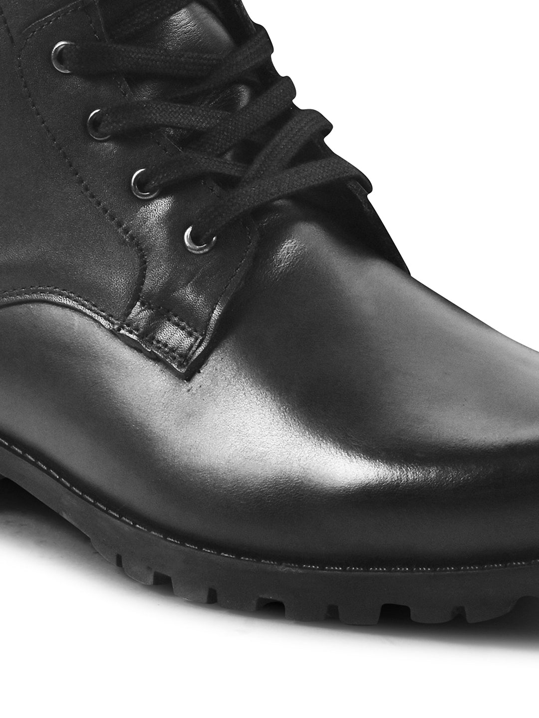 Leather High Ankle Boots for Men's