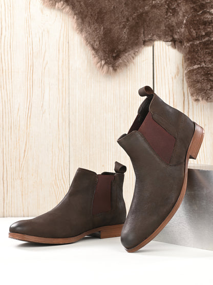 Genuine Leather Chelsea Shoes for Men