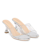 Clear Strap Stiletto Heels Women CLOG LONDON