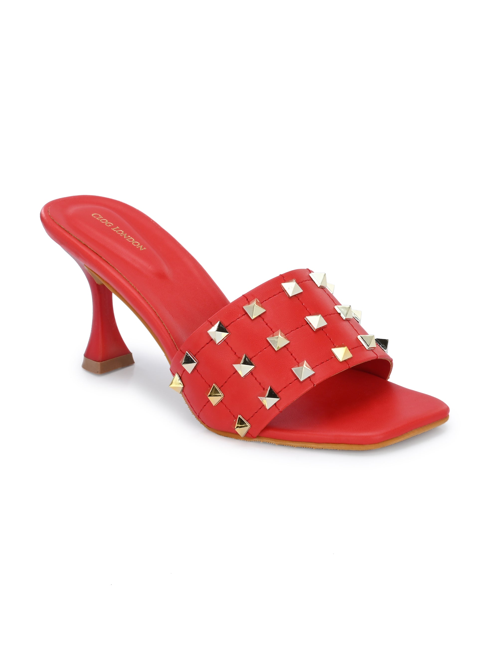 Women Black Comfortable Heel Sandals