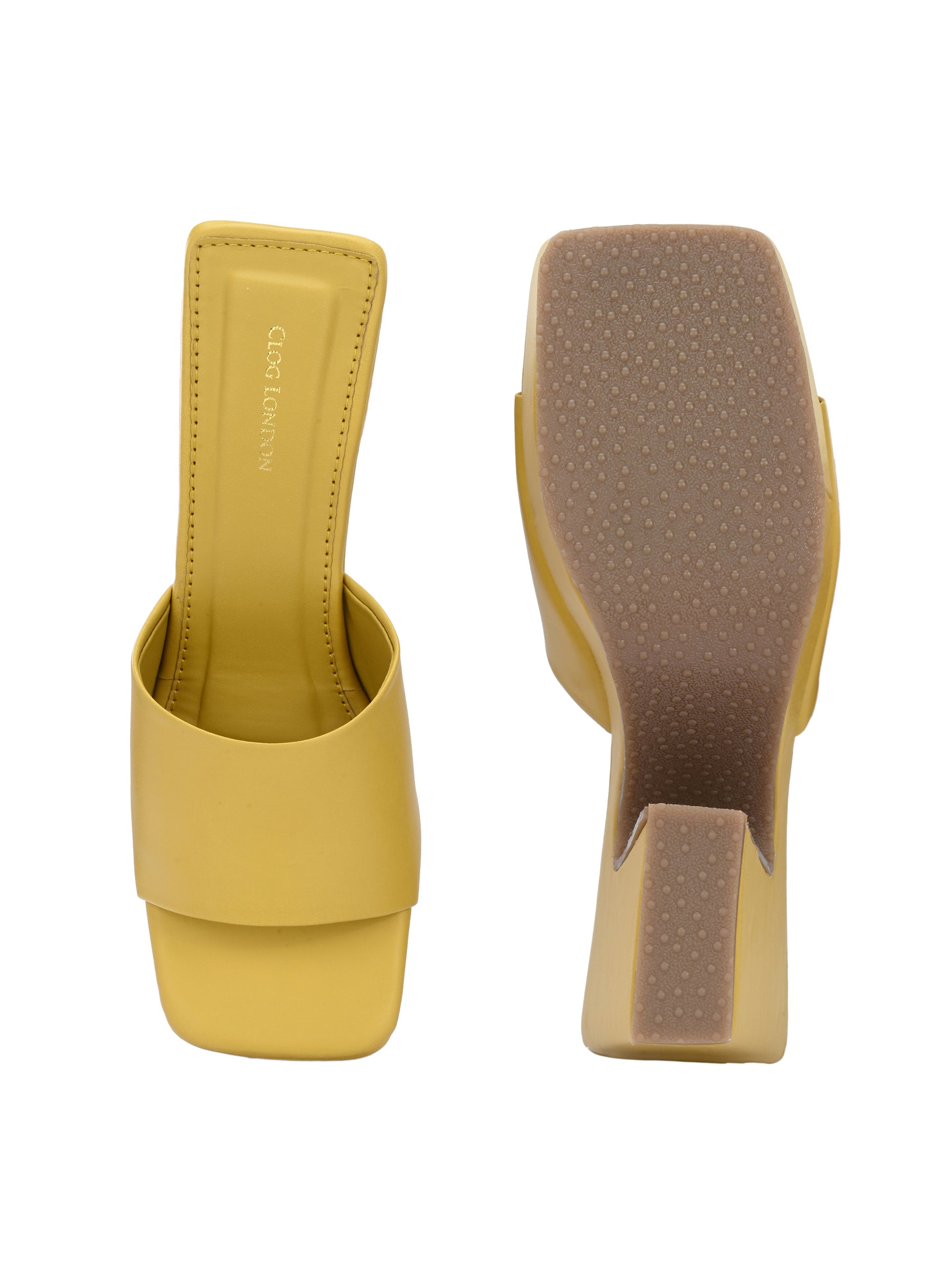 Women Cream Casual Heels Sandals
