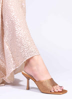 Women Brown Casual Stiletto Heels