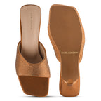 Women Brown Casual Stiletto Heels