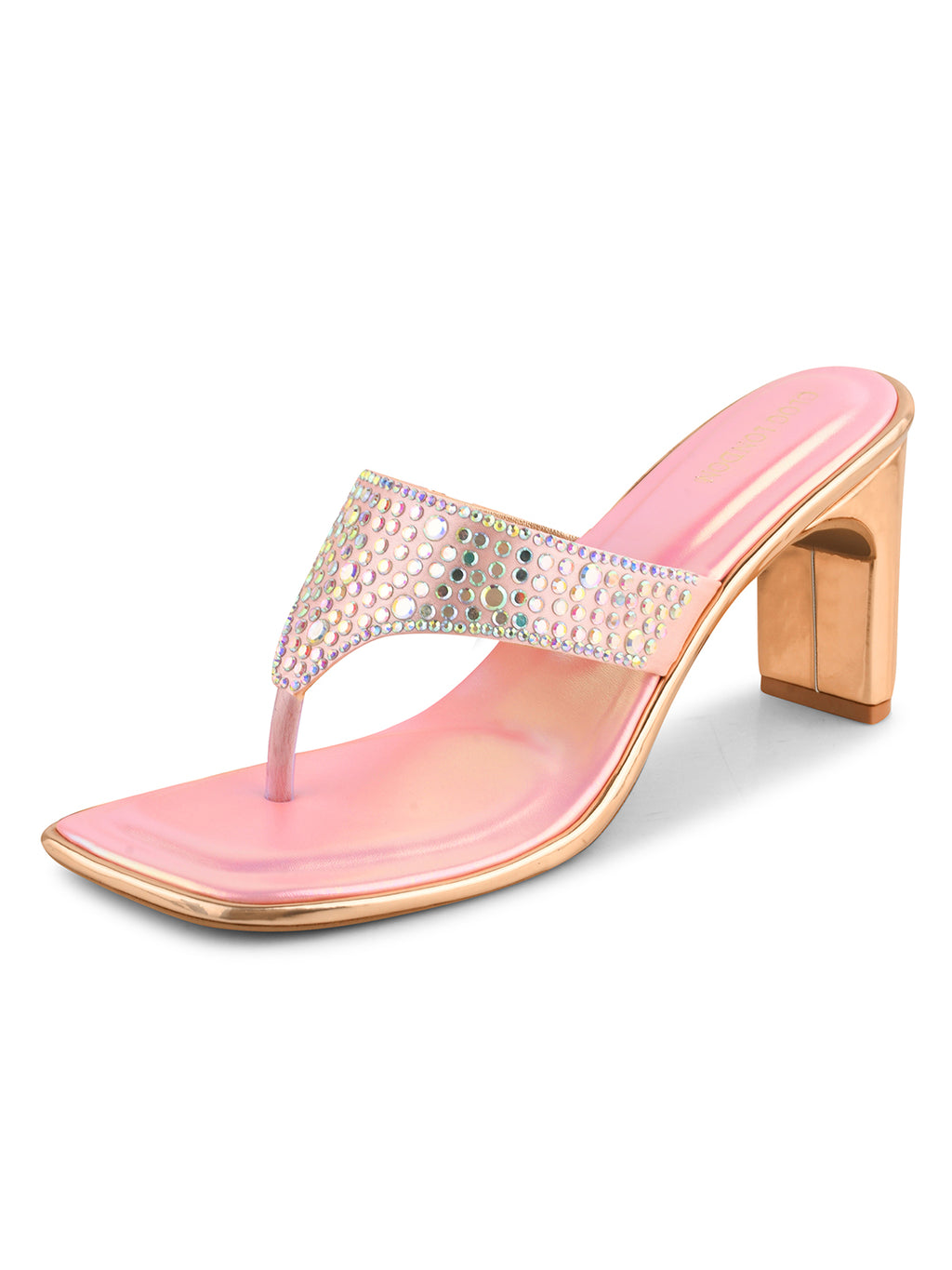 Women Pink Casual Heels