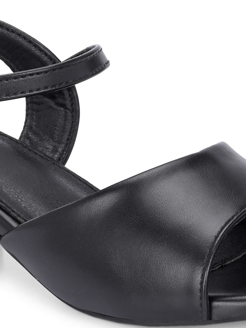 Women Black Stylish Heels Sandals