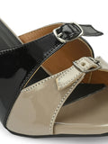 Women Black Stylish Heels Sandals