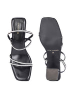 Women Black Heels Sandals