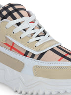 Women Multicolor Round Toe Sneakers
