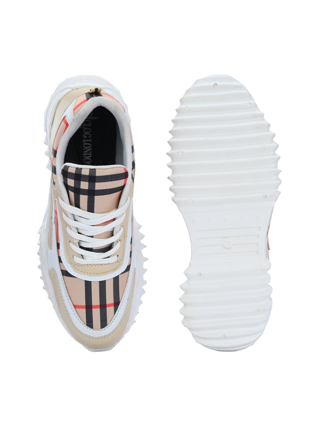 Women Multicolor Round Toe Sneakers