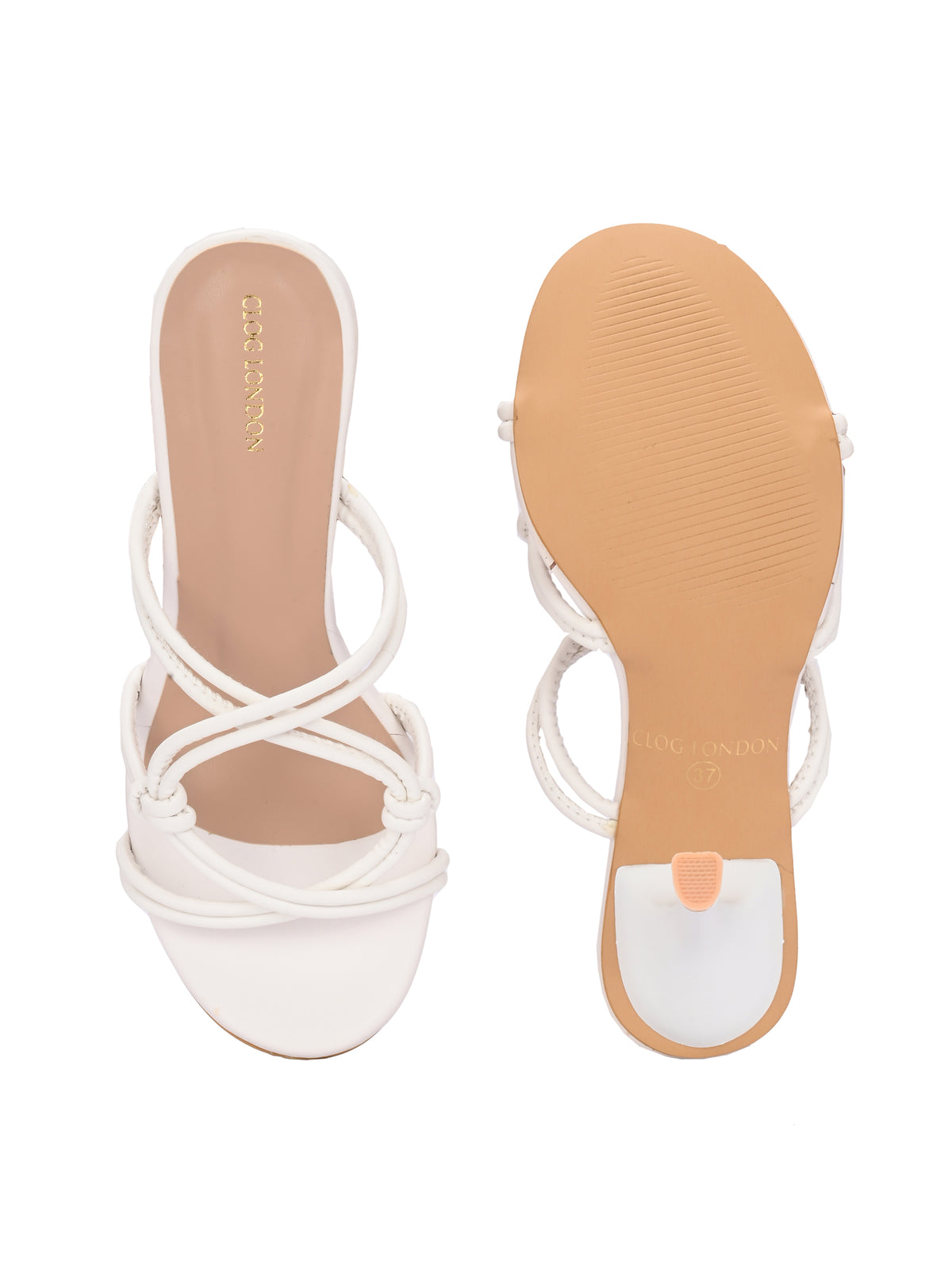 Women Black Comfortable Heels Sandals