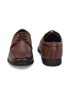 Men's Textured Leather Formal Derby Shoes
