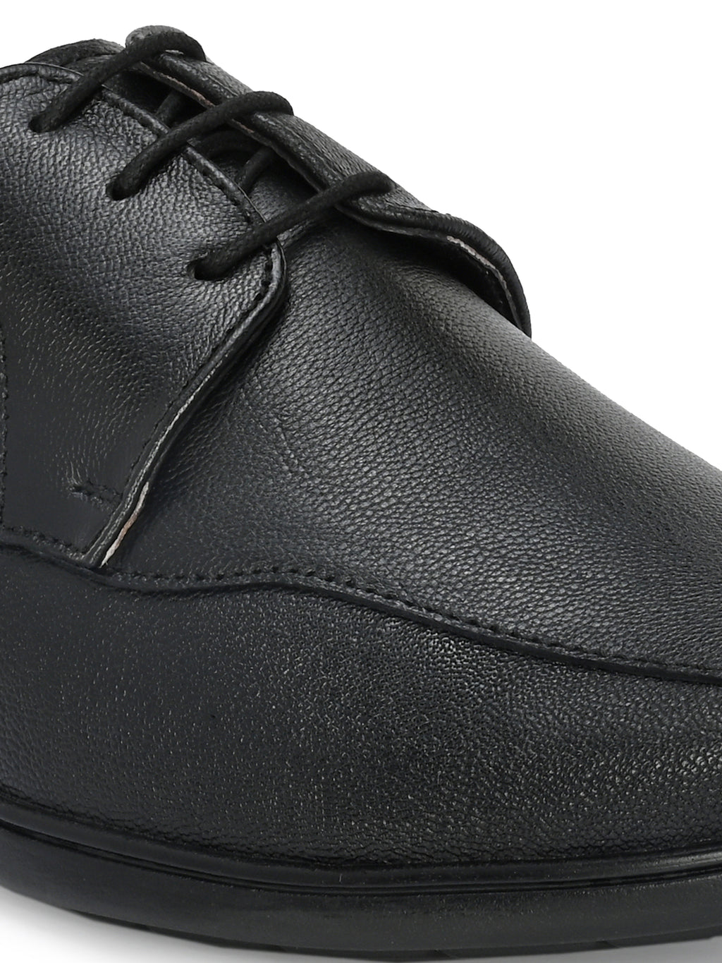 Men's Textured Leather Formal Derby Shoes