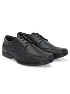 Men's Textured Leather Formal Derby Shoes