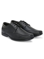 Men's Textured Leather Formal Derby Shoes