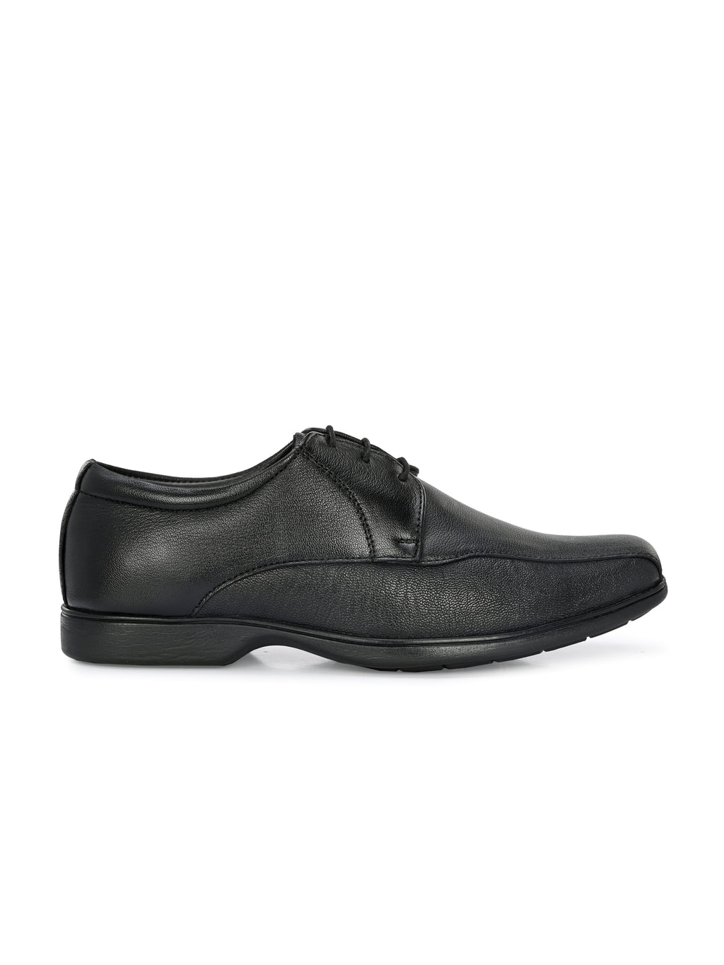 Men's Textured Leather Formal Derby Shoes