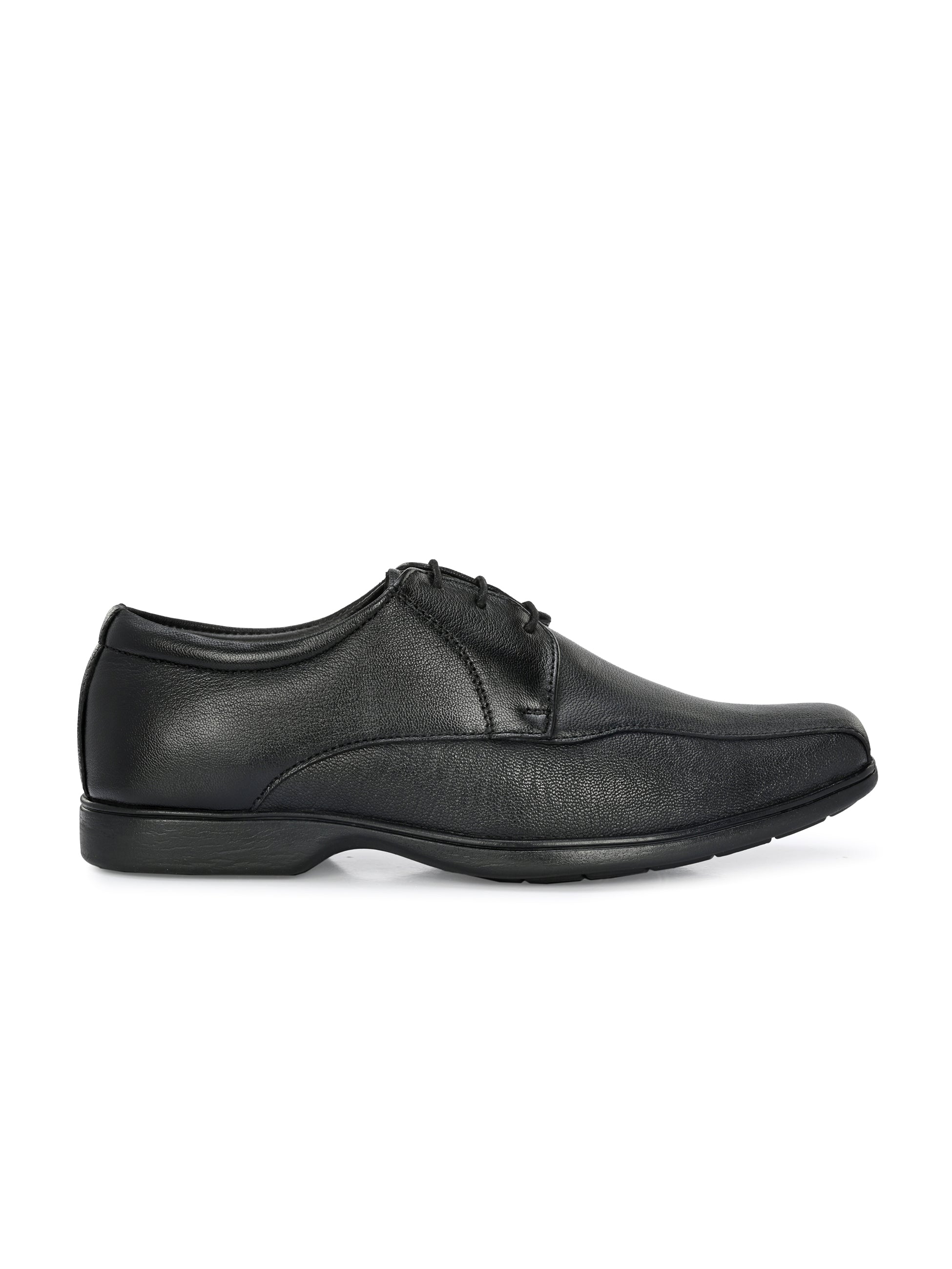 Men's Textured Leather Formal Derby Shoes