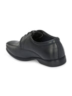 Men's Textured Leather Formal Derby Shoes