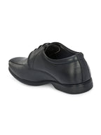 Men's Textured Leather Formal Derby Shoes