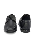 Men's Textured Leather Formal Derby Shoes