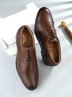 Men's Leather Derby Shoes