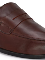 Men's Leather Penny Loafer Shoes