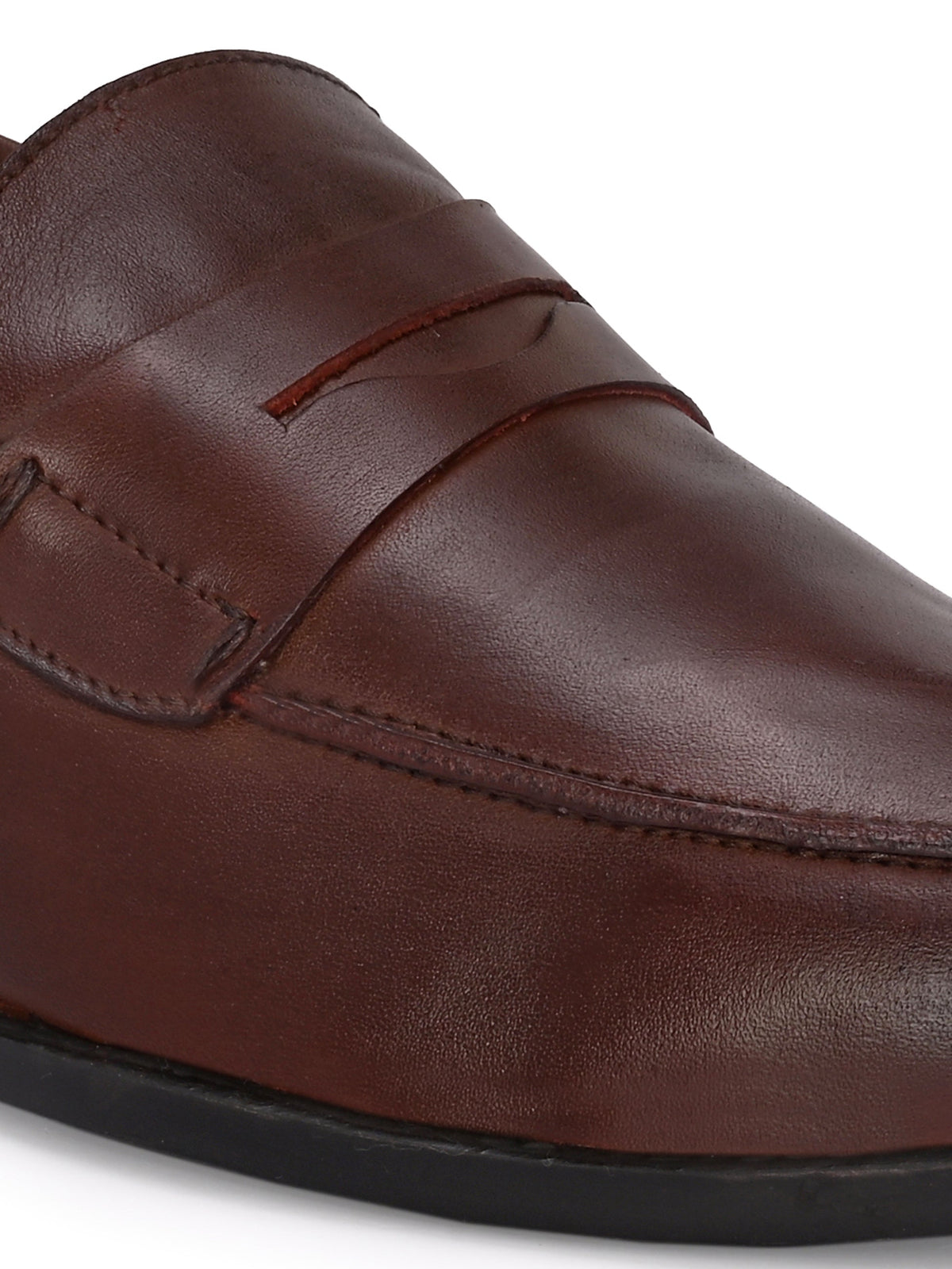 Men's Leather Penny Loafer Shoes