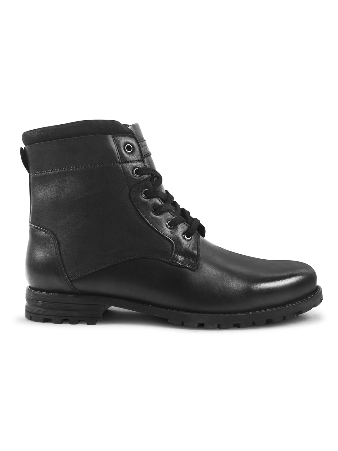Leather High Ankle Boots for Men's
