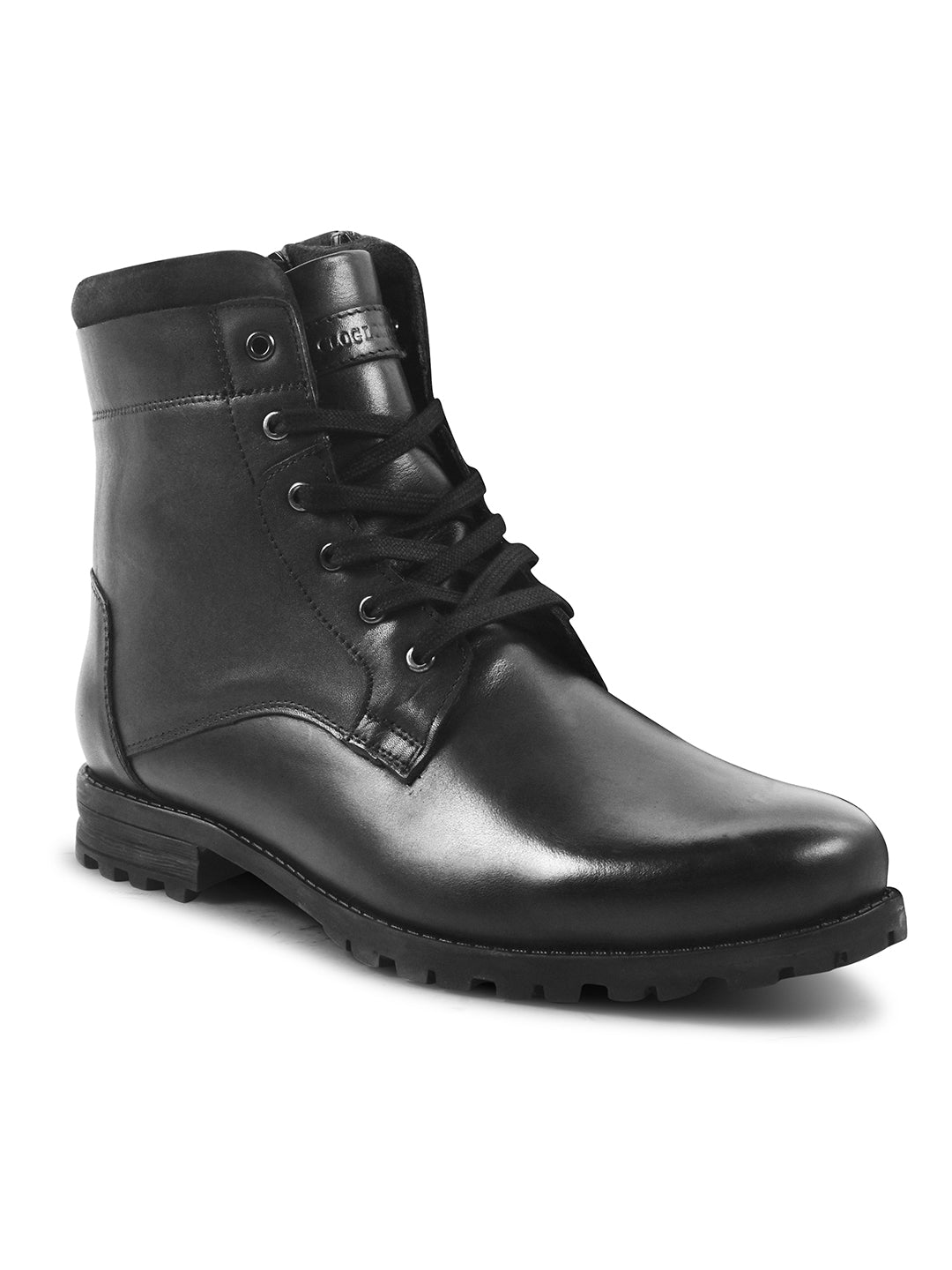 Leather High Ankle Boots for Men's