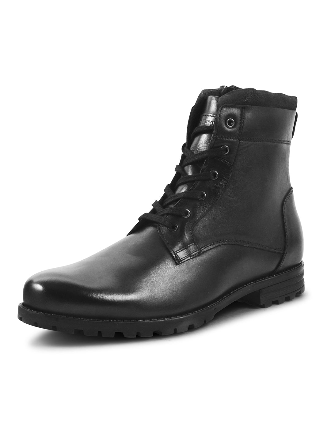 Leather High Ankle Boots for Men's