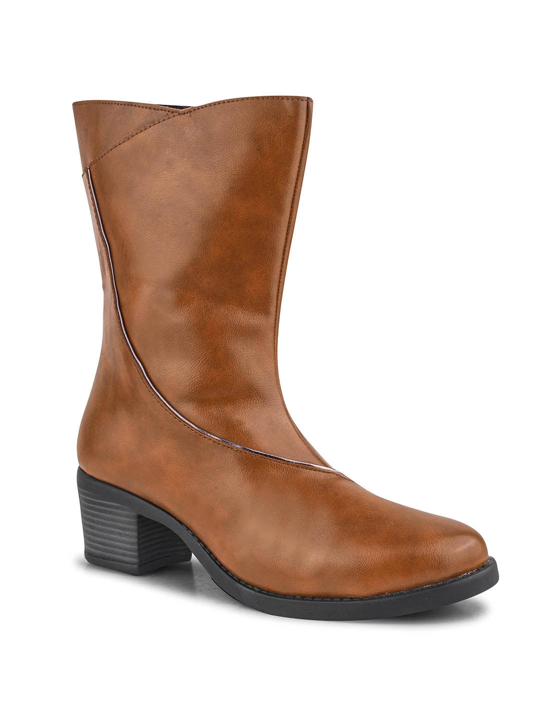 Women Tan Casual Boots