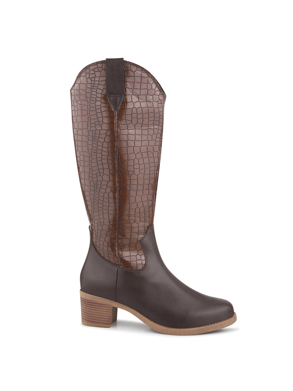 Women Black Ankle Length Side Zipper Boots