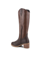 Women Black Ankle Length Side Zipper Boots