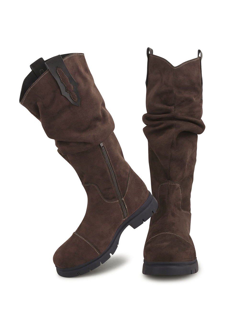 Women Green Casual Boots