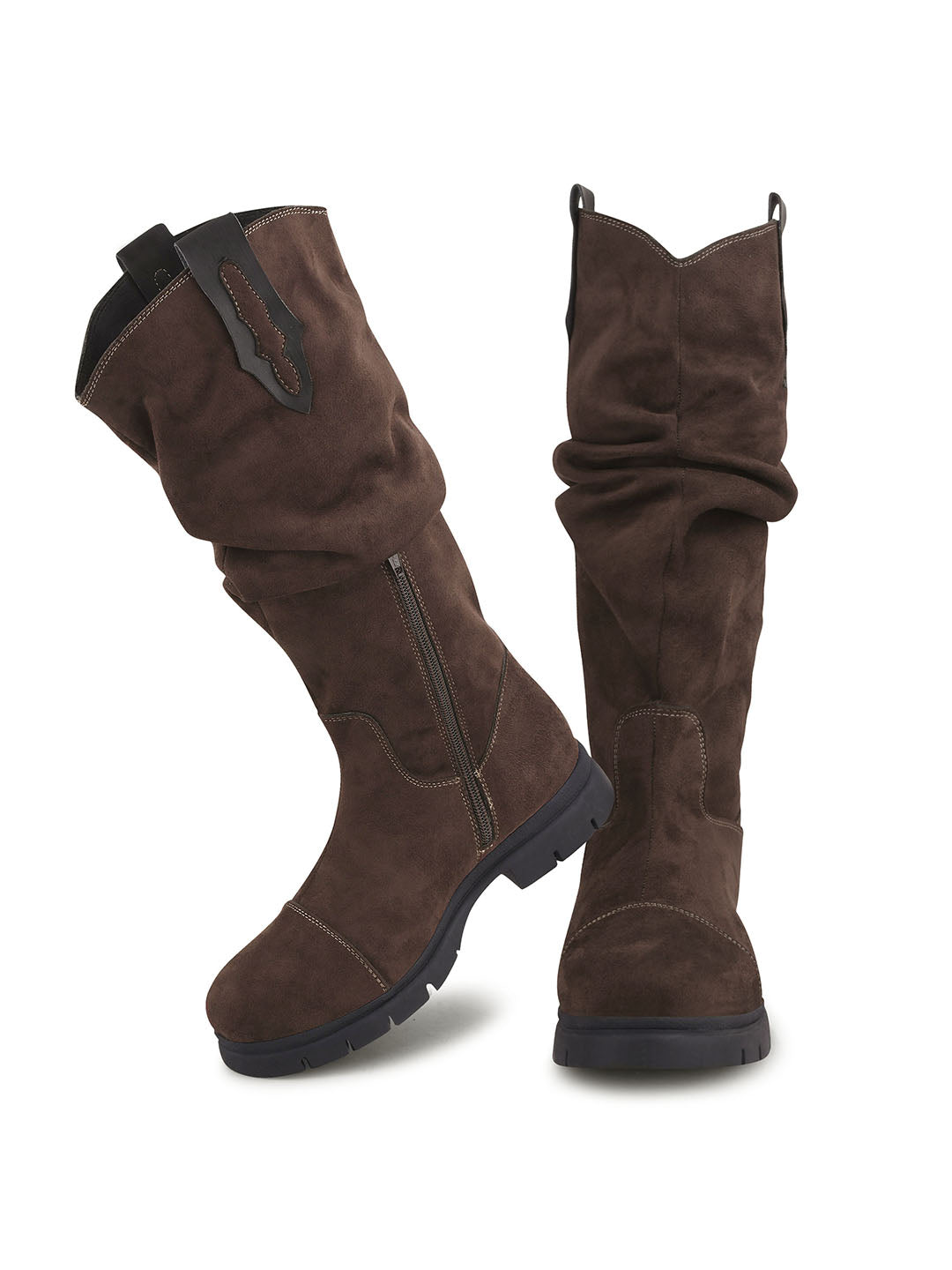 Women Green Casual Boots
