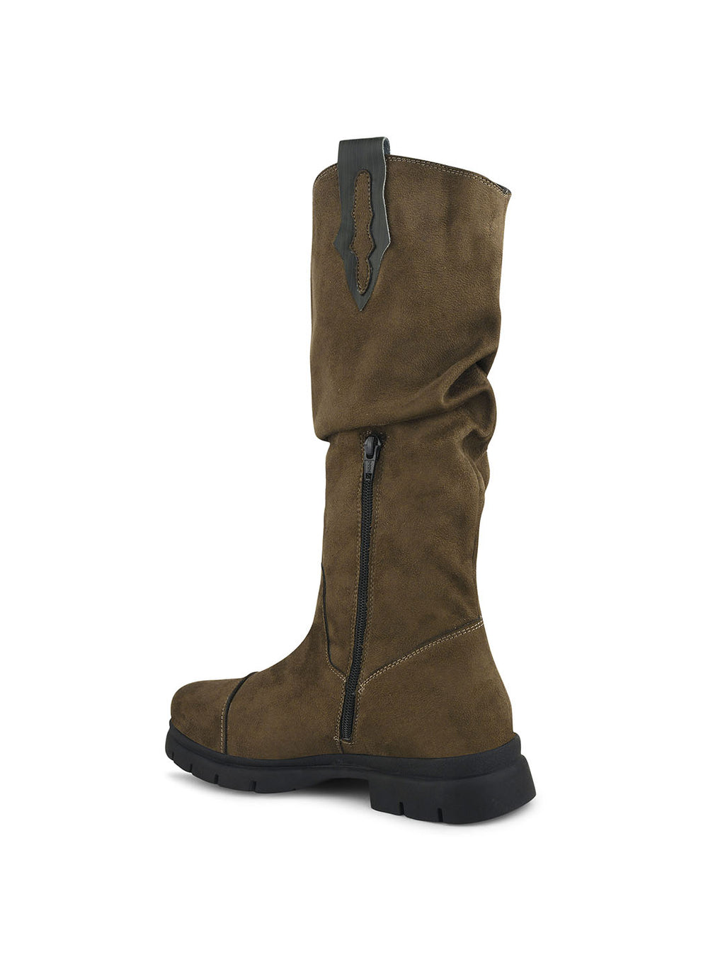 Women Green Casual Boots