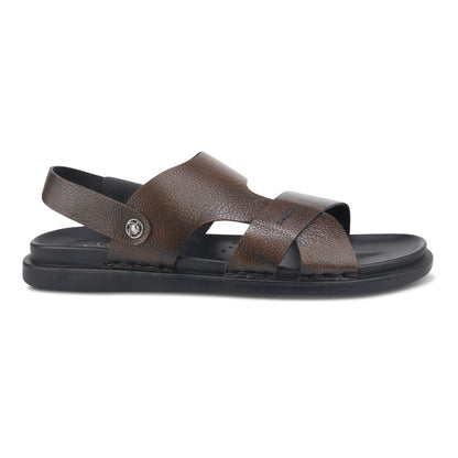 Men’s Casual Leather Buckle Sandals