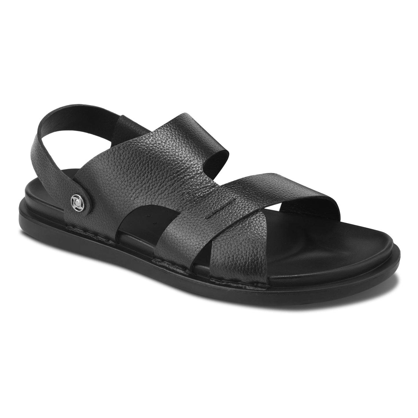 Men’s Casual Leather Buckle Sandals