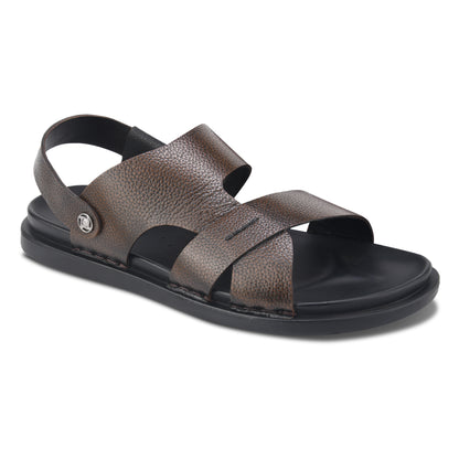 Men’s Casual Leather Buckle Sandals