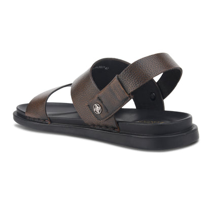 Men’s Casual Leather Buckle Sandals