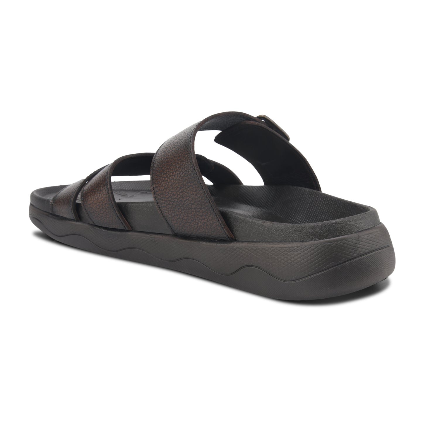 Men’s Casual Leather Buckle Sandals